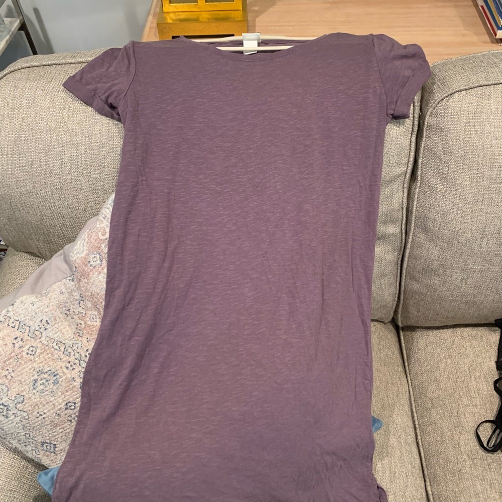 Purple tee